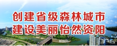 最新能看的国产操屄网址创建省级森林城市 建设美丽怡然资阳